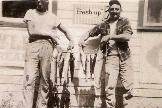 Chuck Waller with his catch