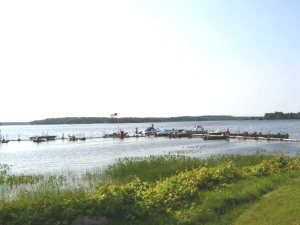 Tent Camping at McLear's Cottage Colony and Campground, Black Lake, New York